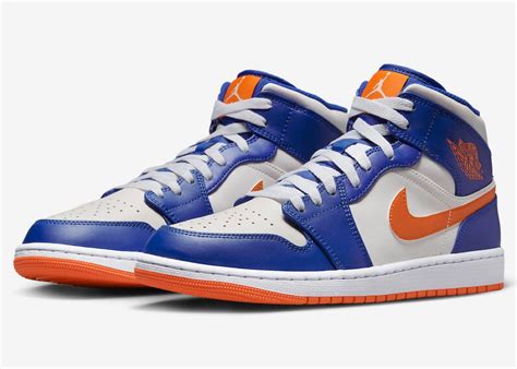 nike jordan blauw oranje|jordan 1 sneaker.